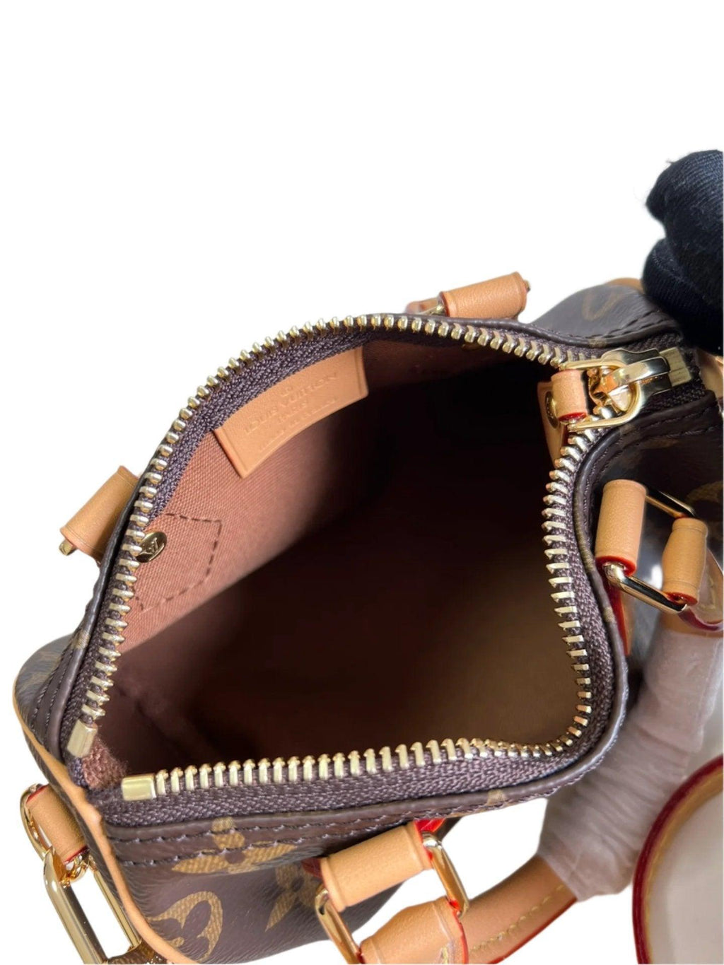 Louis Vuitton Speedy Nano revamped in Monogram Canvas Banlieue91