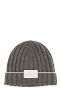 BRUNELLO CUCINELLI Chunky Ribbed Cashmere Beanie