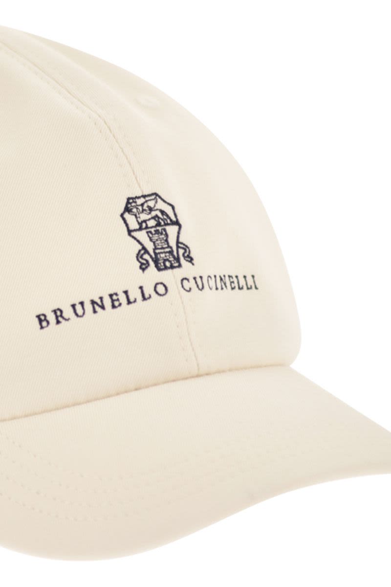 BRUNELLO CUCINELLI Garment-Dyed Twisted Cotton Gabardine Baseball Cap