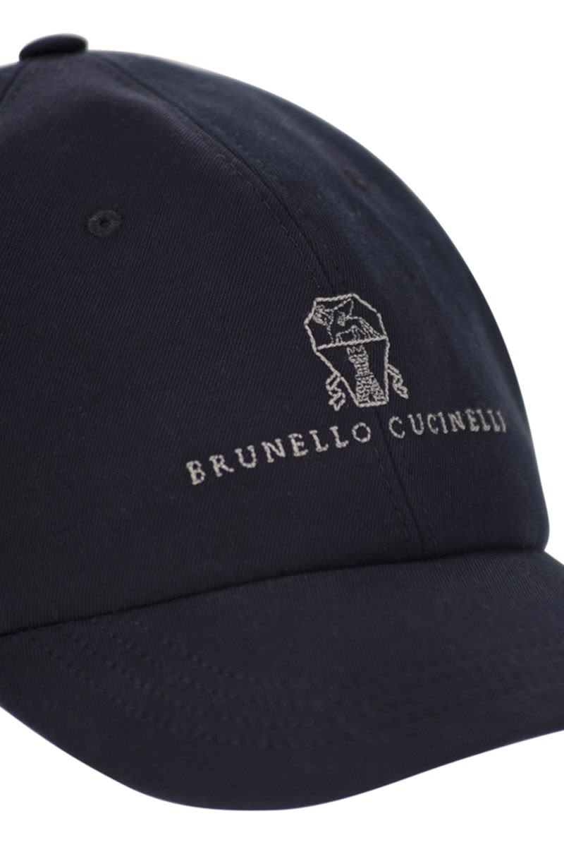 BRUNELLO CUCINELLI Garment-Dyed Twisted Cotton Gabardine Baseball Cap