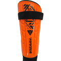 Vizari Malaga Soccer Shin Guards for Youth & Adults -Lightweight Ankle Protection – Orange/Black Vizari Sports