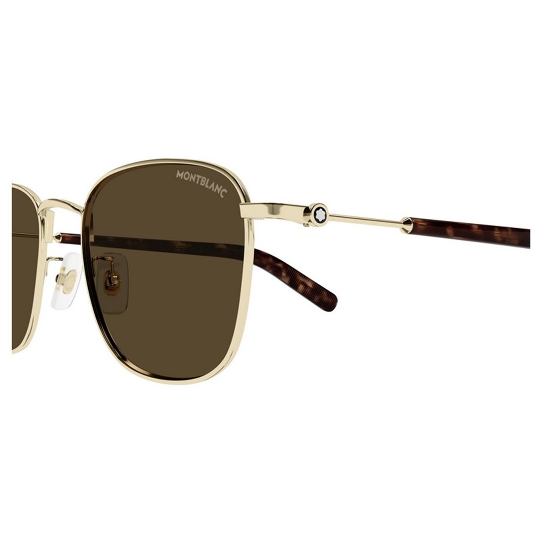 MONTBLANC Men's Classic Metal Sunglasses - MB0392SA 004 Banlieue91
