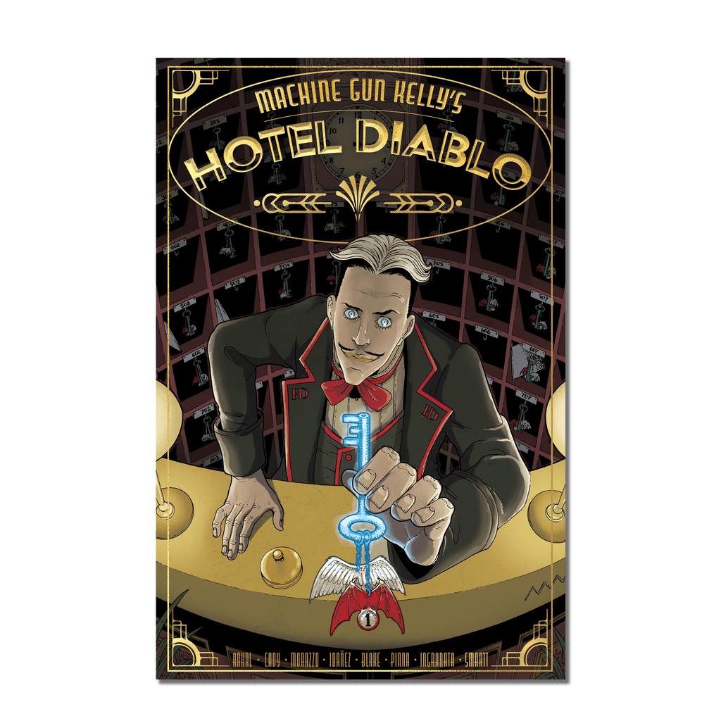 Machine Gun Kelly's Hotel Diablo Graphic Novel - Hardcover Z2 Comics