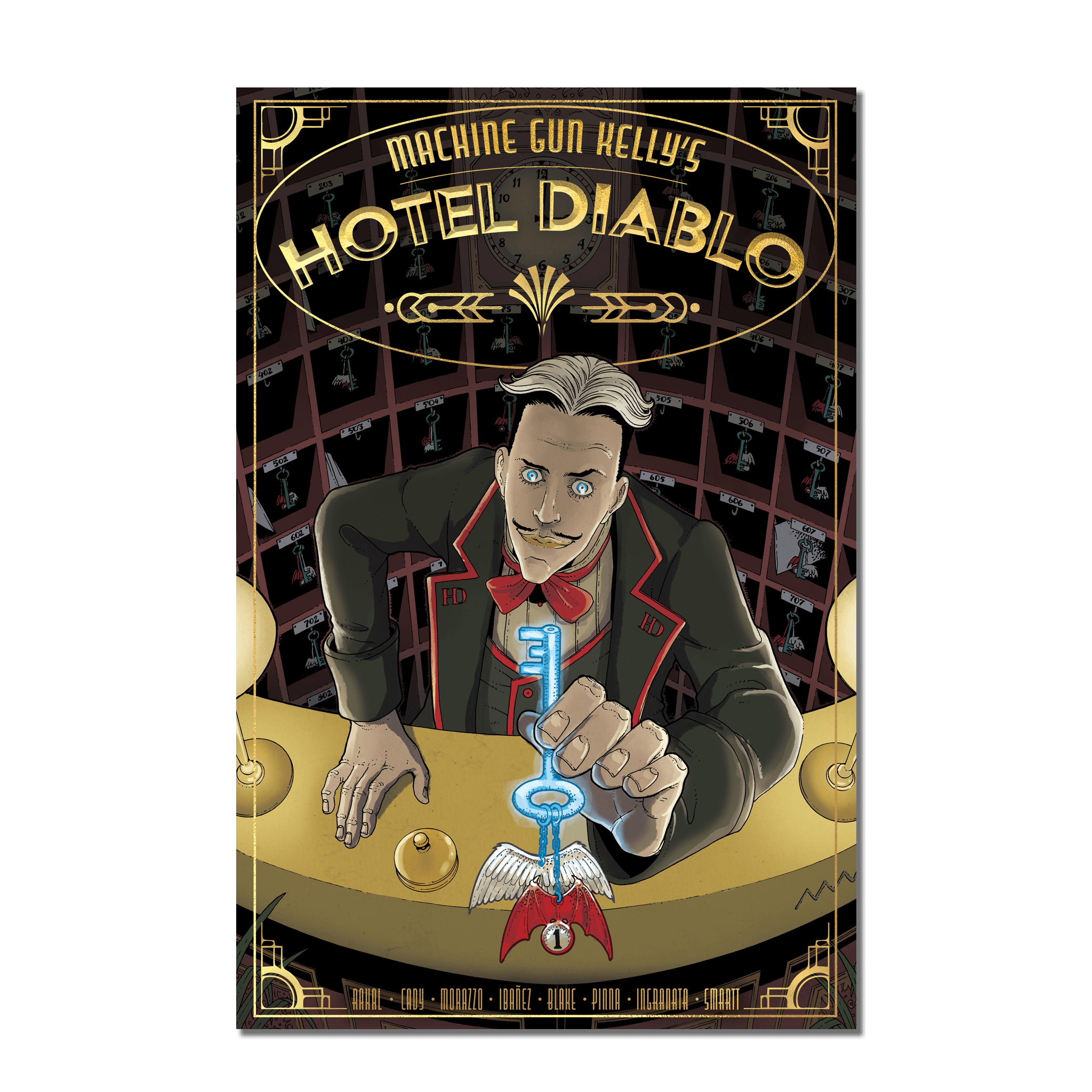 Machine Gun Kelly's Hotel Diablo Graphic Novel - Hardcover Z2 Comics