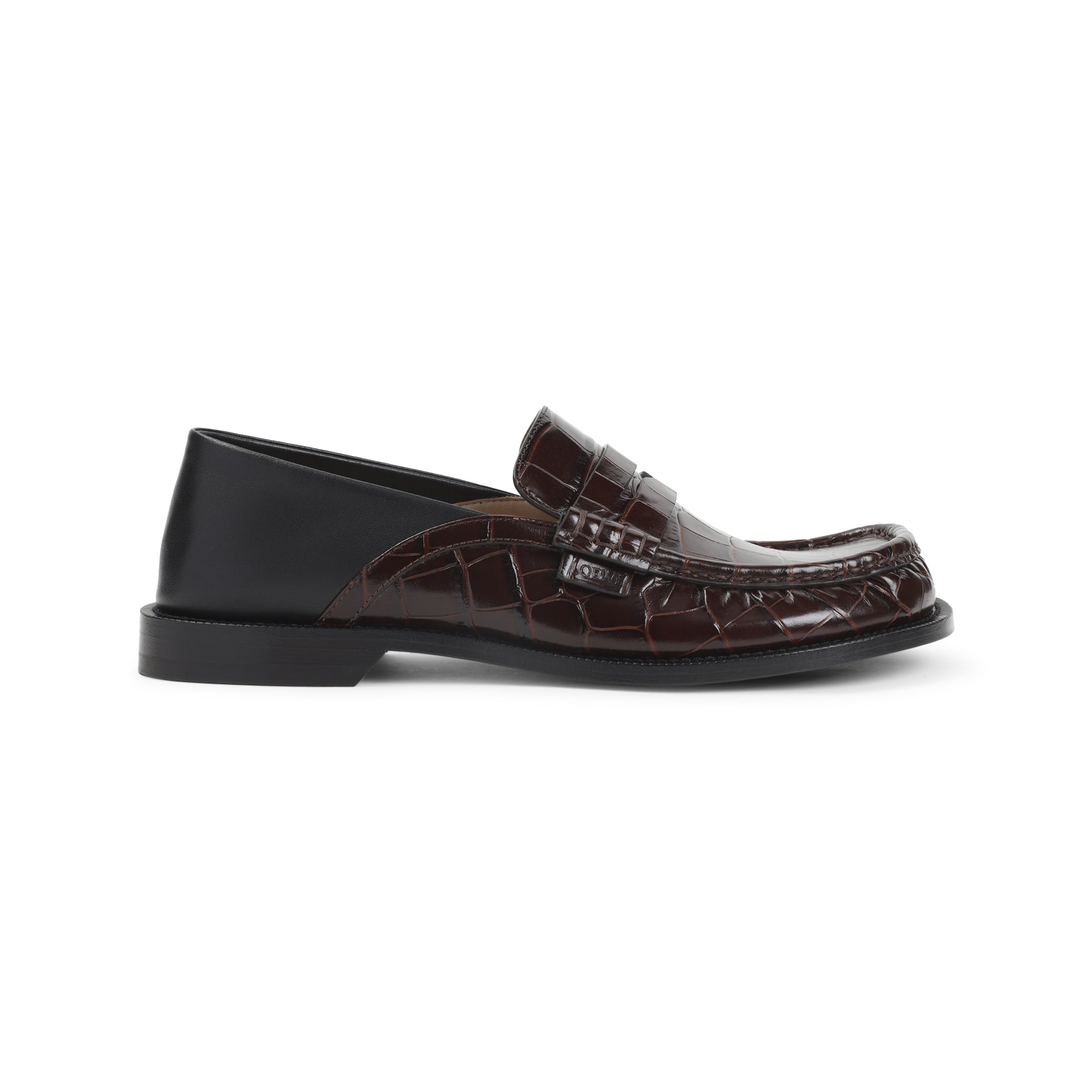 LOEWE Campo Flap Back Calfskin Loafers for Men Banlieue91
