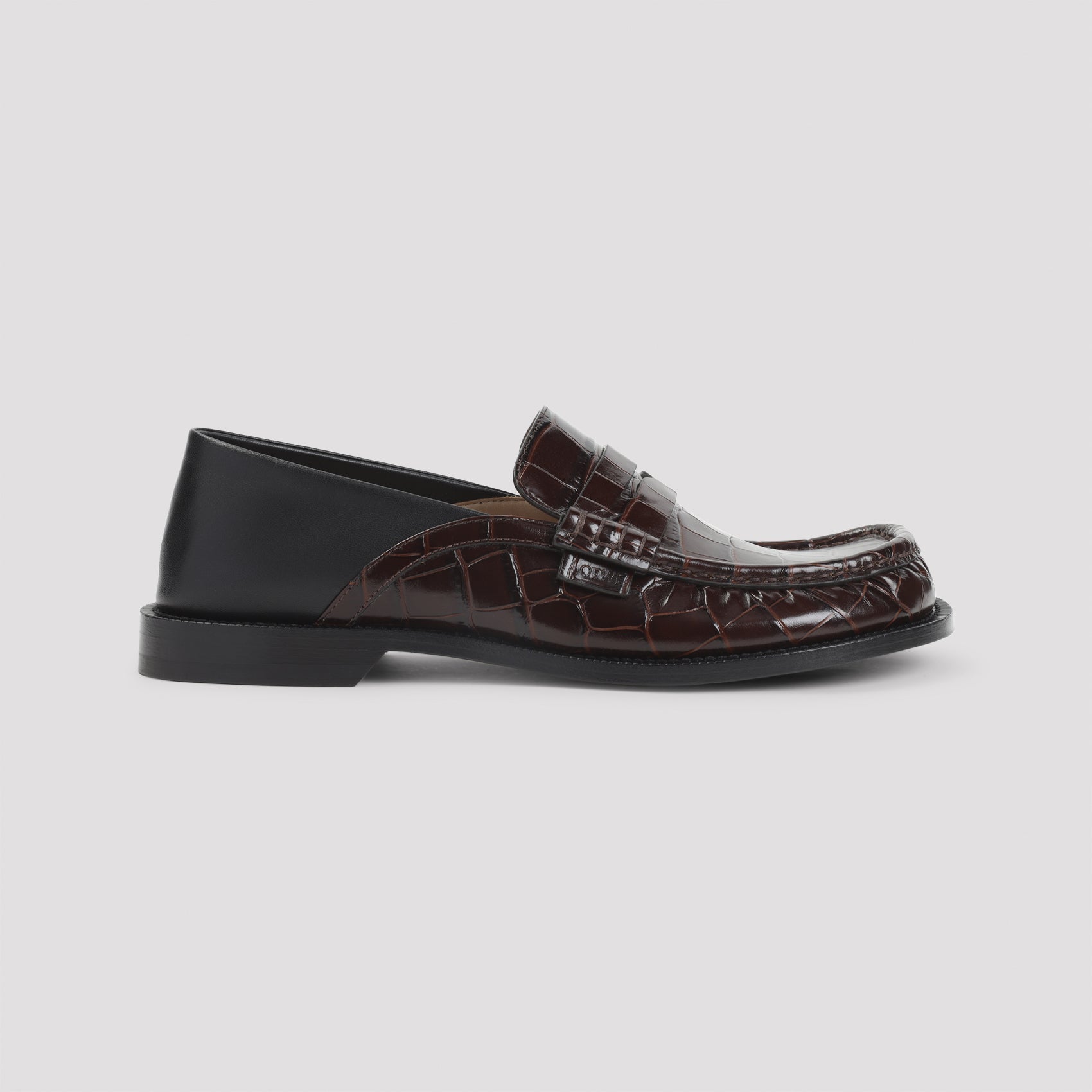 LOEWE Campo Flap Back Calfskin Loafers for Men Banlieue91