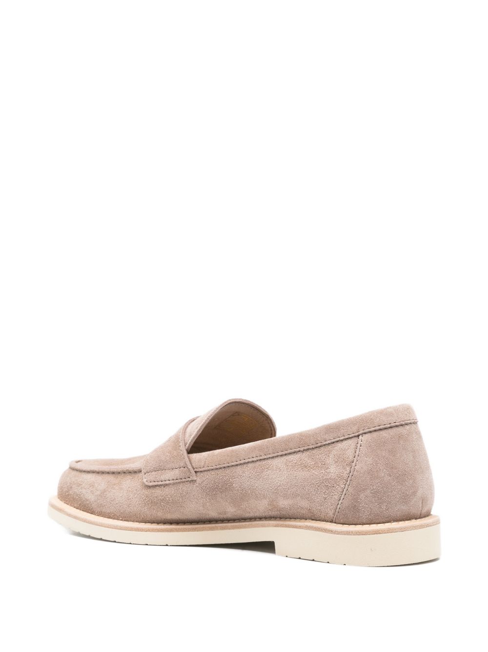BRUNELLO CUCINELLI Men's Classic Leather Loafers Banlieue91
