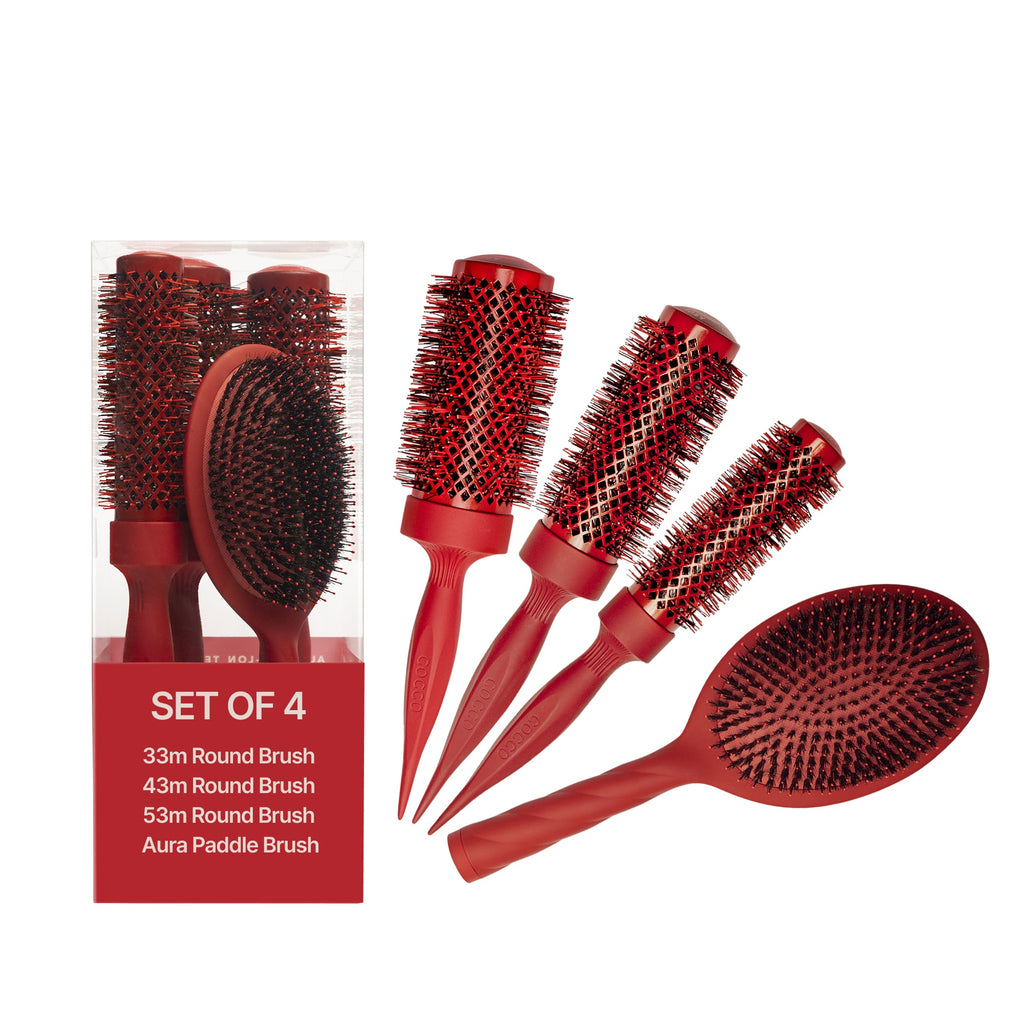 COCCO® Aura Brush Set (Red)