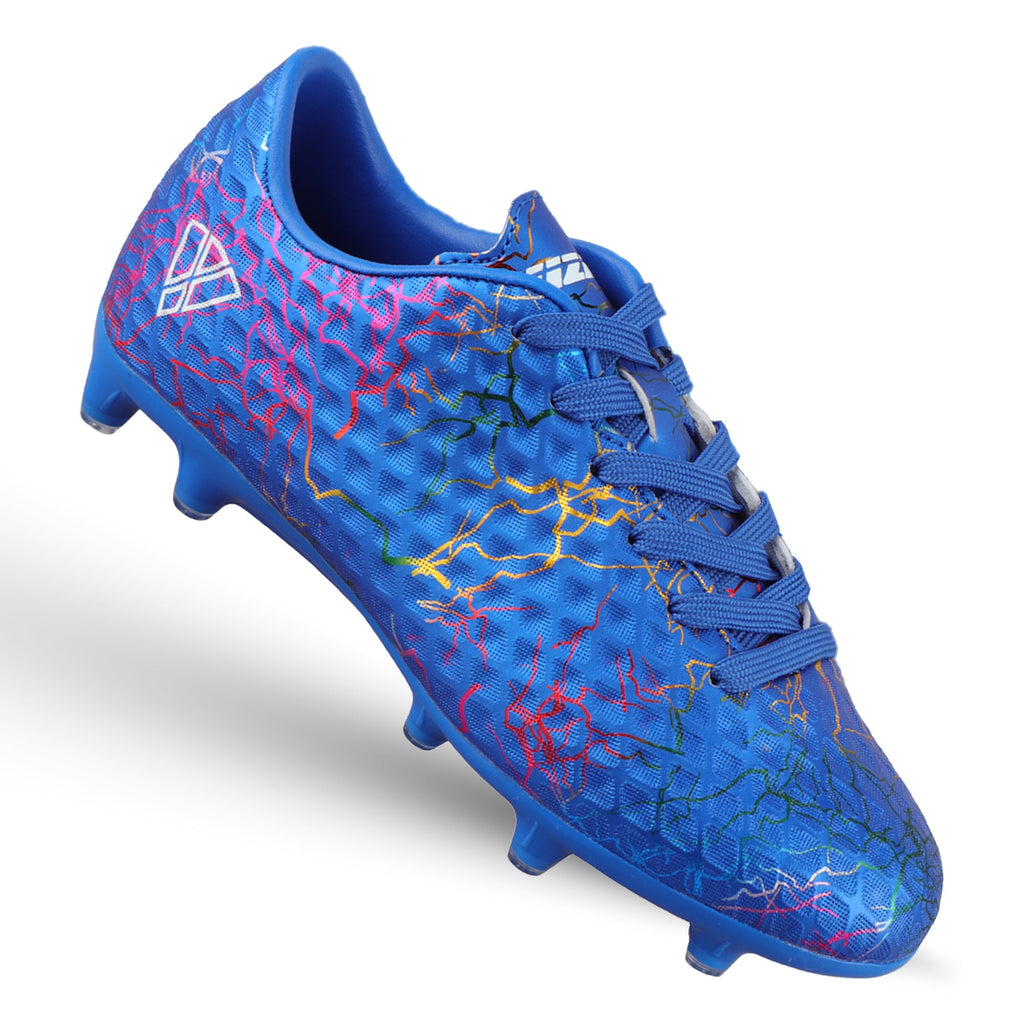 Vizari Zodiac JR Kids Firm Ground (FG) Soccer Cleats – Blue, Youth Sizes 8C–6Y Under $30