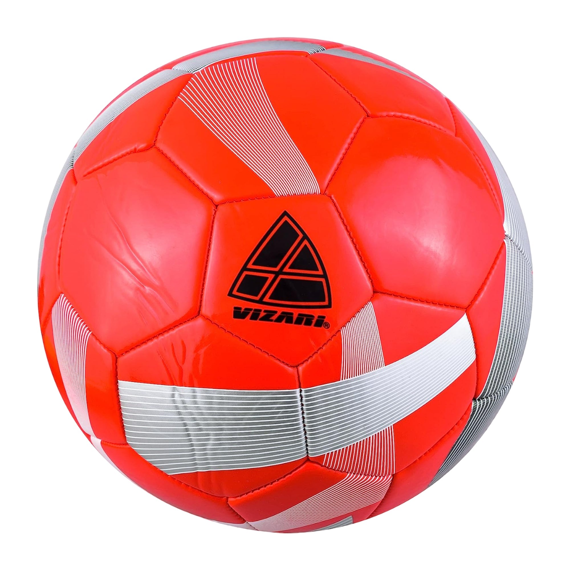 Hydra Soccer Ball-Red Vizari Sports
