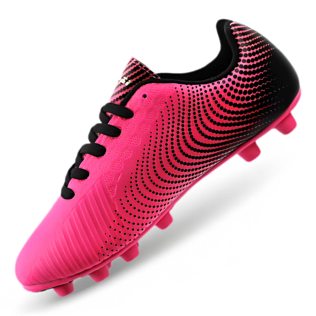 Stealth Firm Ground Soccer Shoes -Pink/Black Vizari Sports