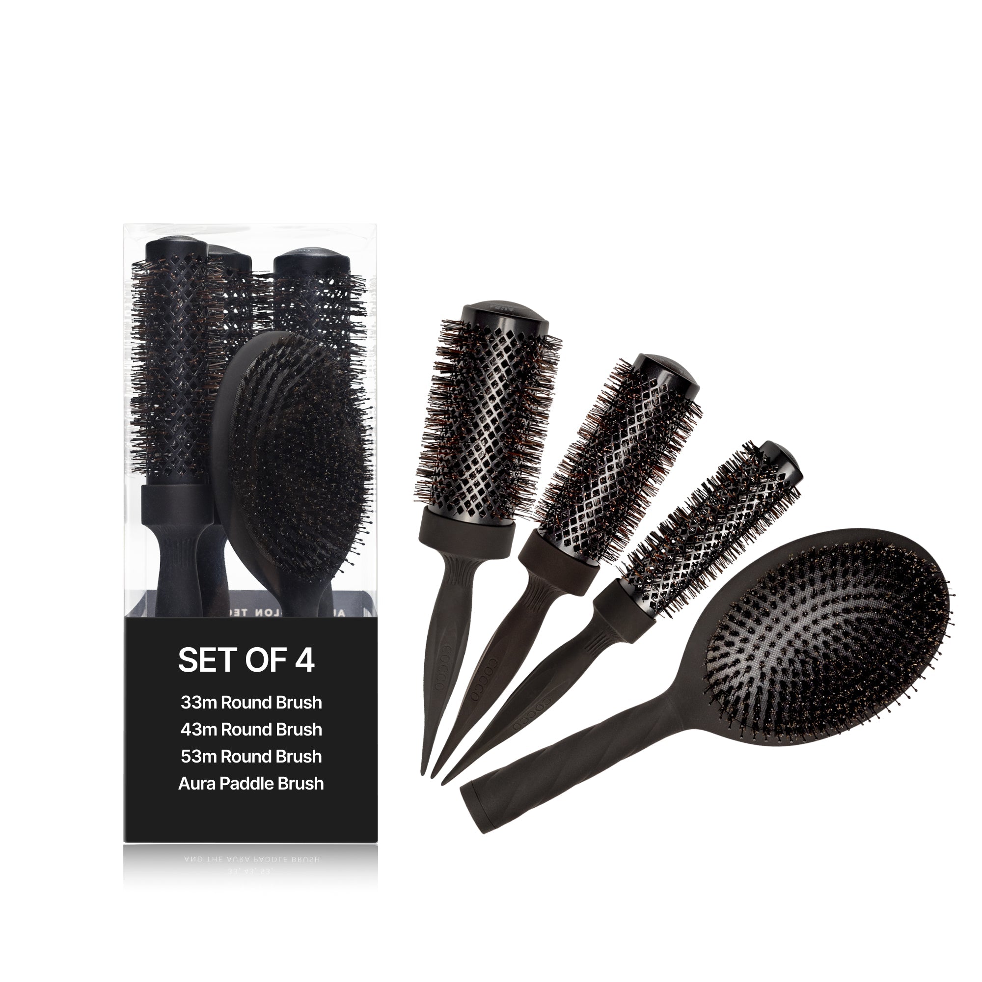 COCCO® Aura Brush Set (Black)