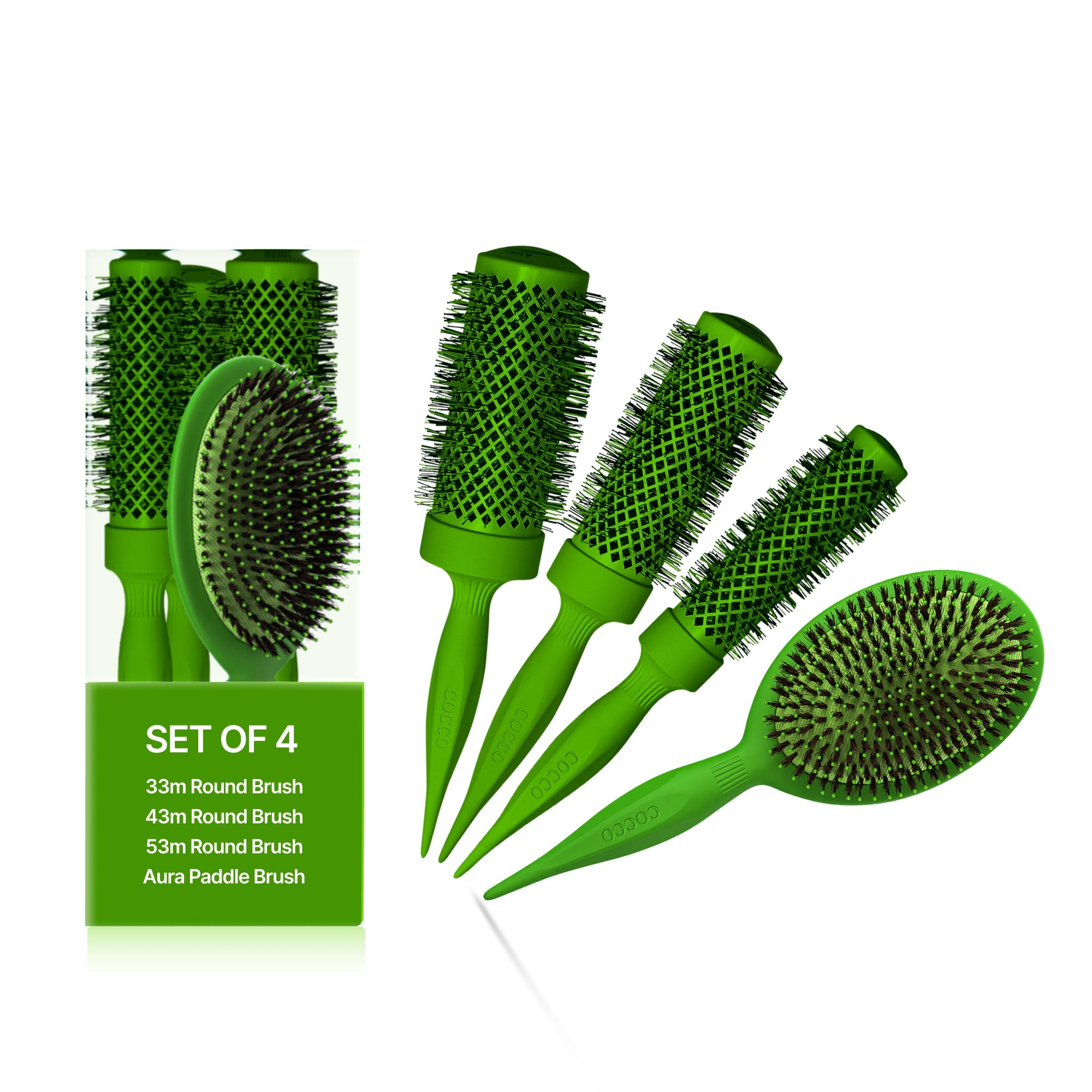 COCCO® Aura Brush Set (Green)