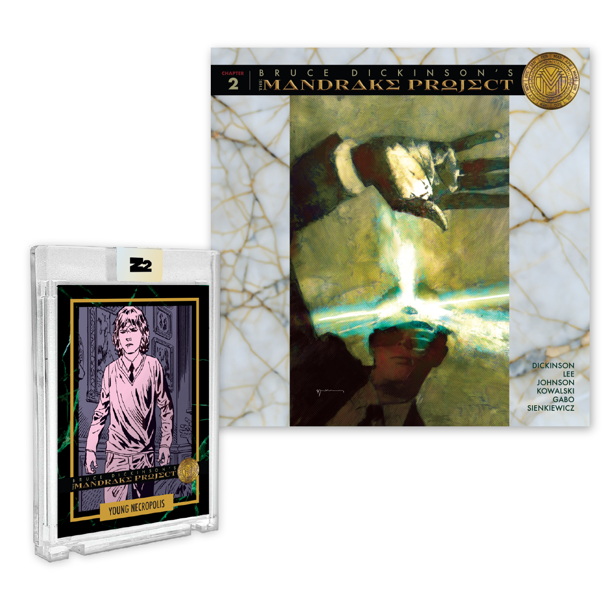 Bruce Dickinson's THE MANDRAKE PROJECT: Issue 2 - Deluxe Edition Z2 Comics
