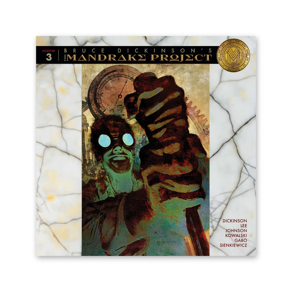 Bruce Dickinson's THE MANDRAKE PROJECT: Issue 3 - Standard Edition Z2 Comics