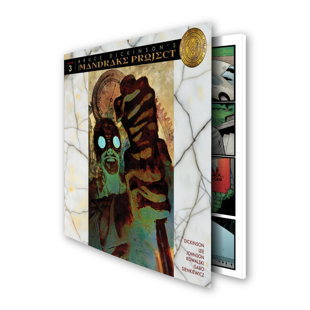 Bruce Dickinson's THE MANDRAKE PROJECT: Issue 3 - Standard Edition Z2 Comics