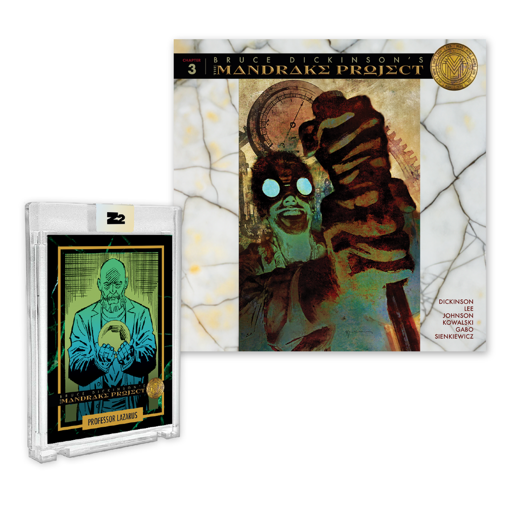 Bruce Dickinson's THE MANDRAKE PROJECT: Issue 3 - Deluxe Edition Z2 Comics