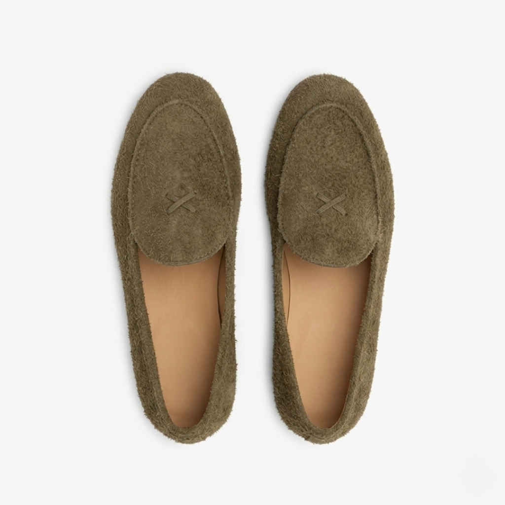 Men's Antelope Textured Suede Milano Loafer Del Toro Shoes