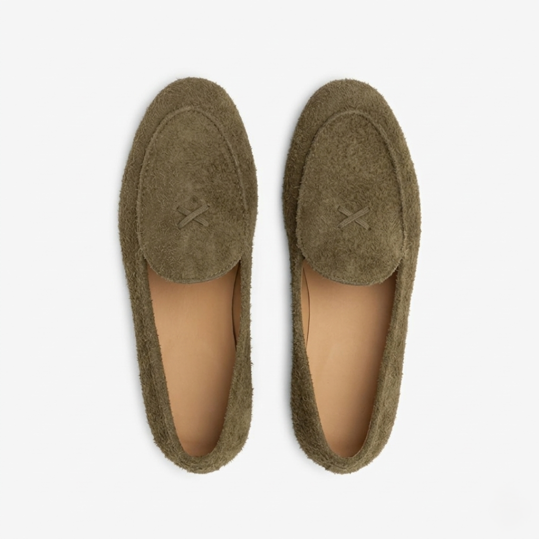 Men's Antelope Textured Suede Milano Loafer Del Toro Shoes