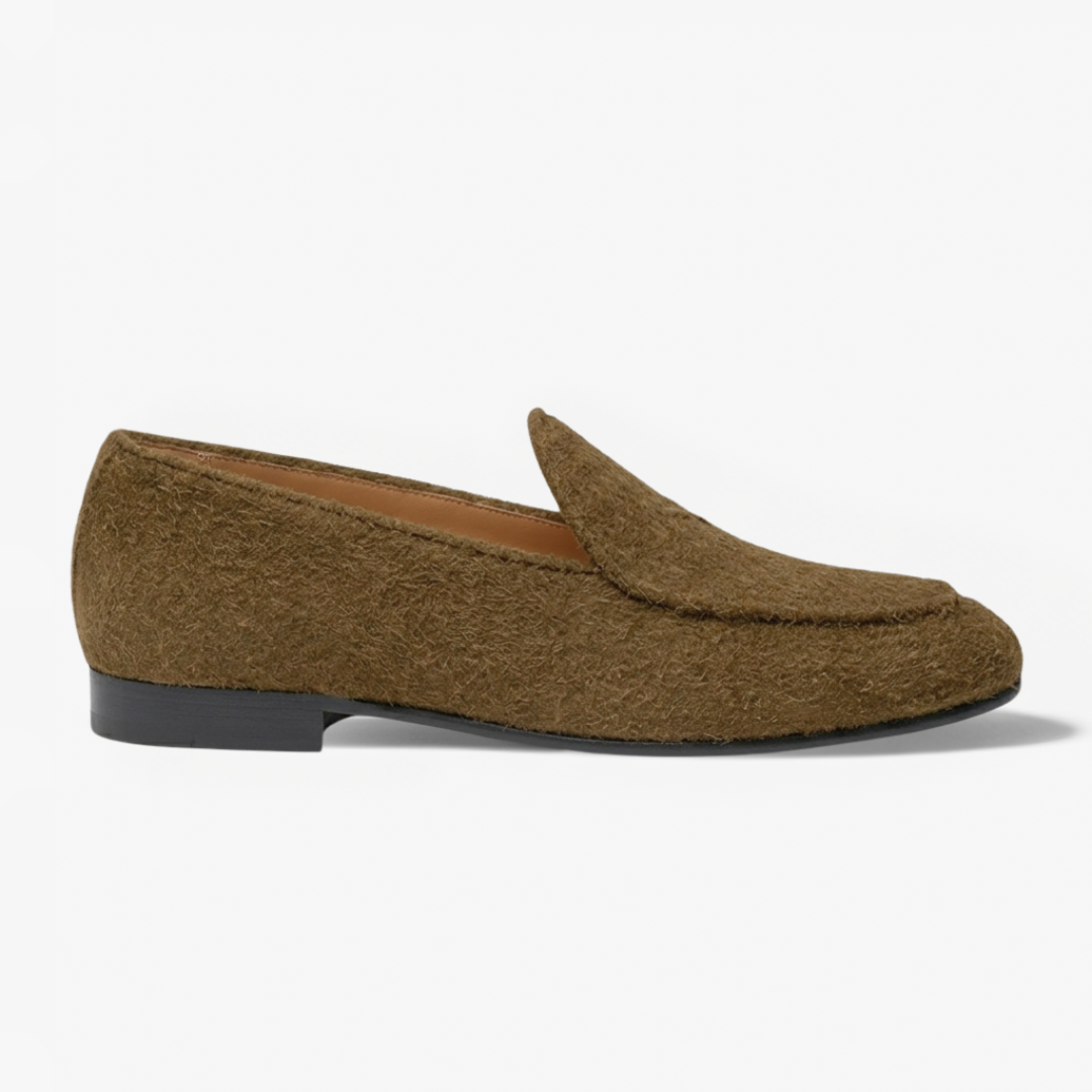 Men's Antelope Textured Suede Milano Loafer Del Toro Shoes