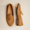Men's Cognac Suede Milano Loafer Del Toro Shoes