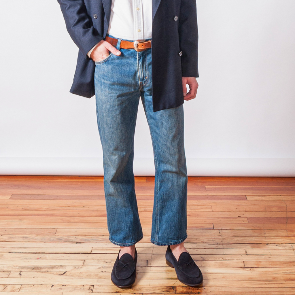 Men's Navy Suede Milano Loafer Del Toro Shoes