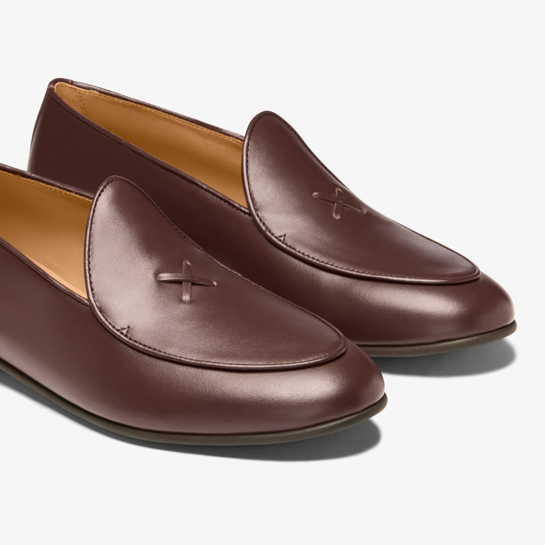 Men's Brown Leather Milano Loafer Del Toro Shoes
