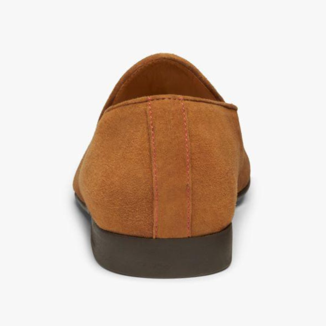 Men's Cognac Suede Milano Loafer Del Toro Shoes