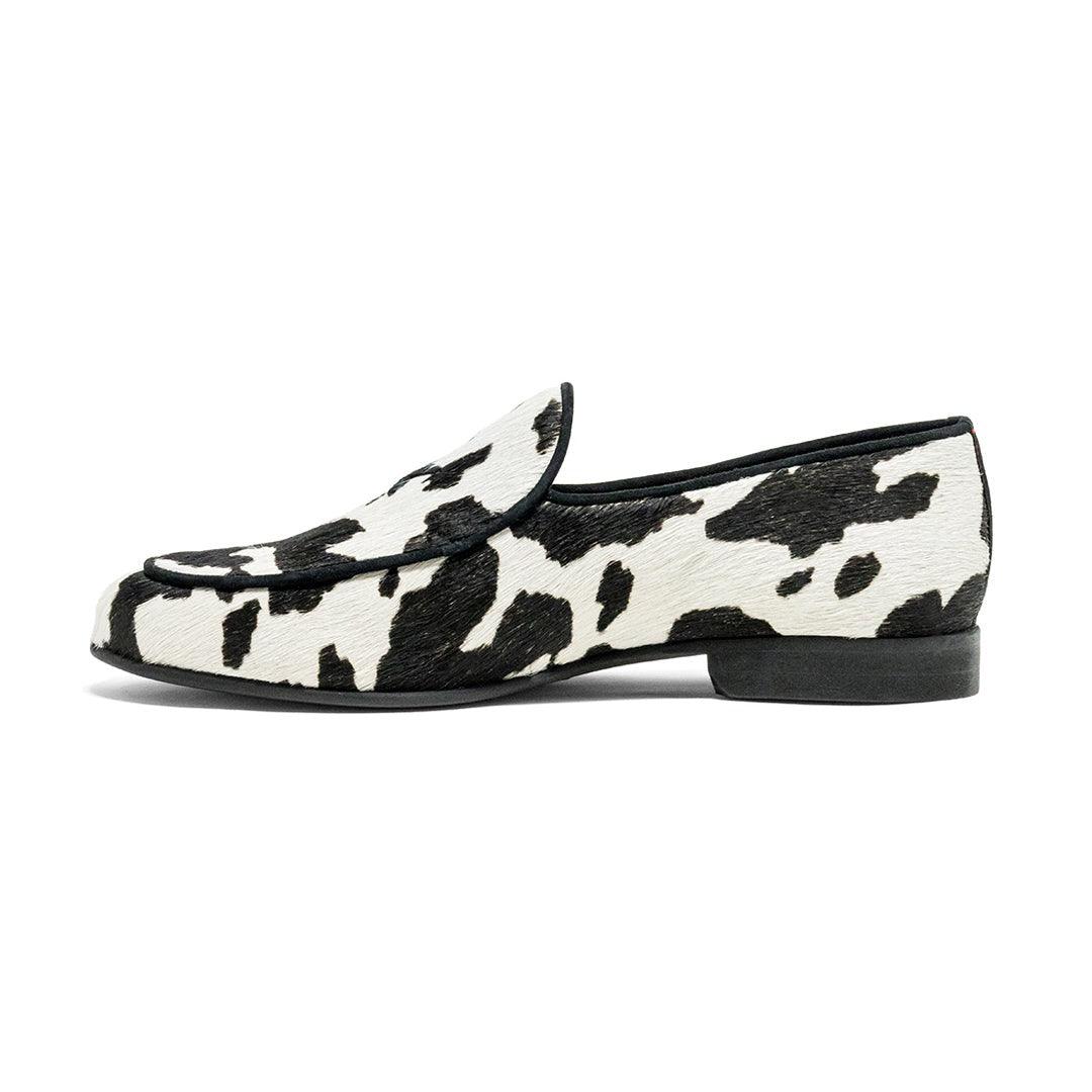 Womens Cow Print Milano Loafer Del Toro Shoes