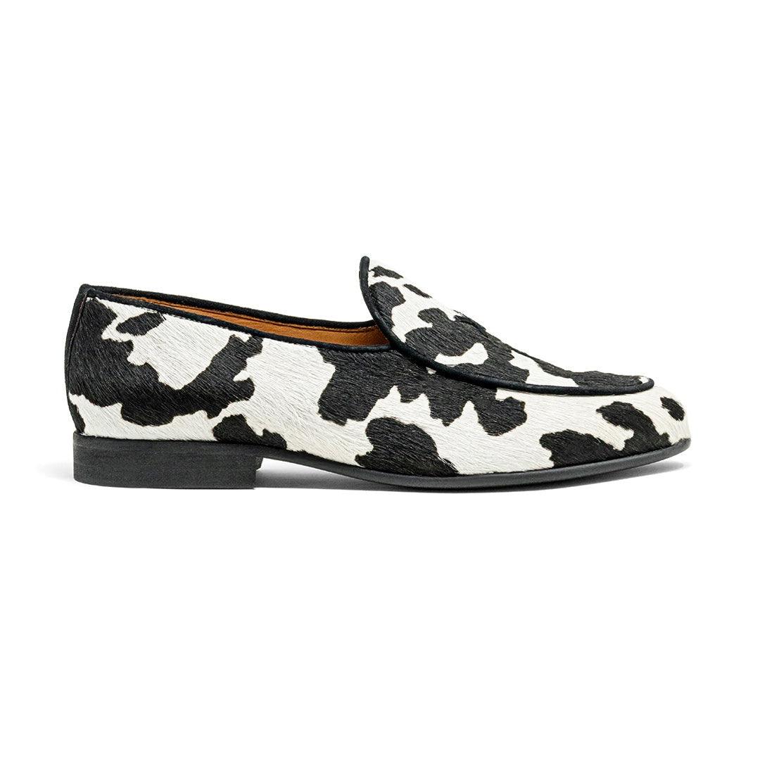 Womens Cow Print Milano Loafer Del Toro Shoes