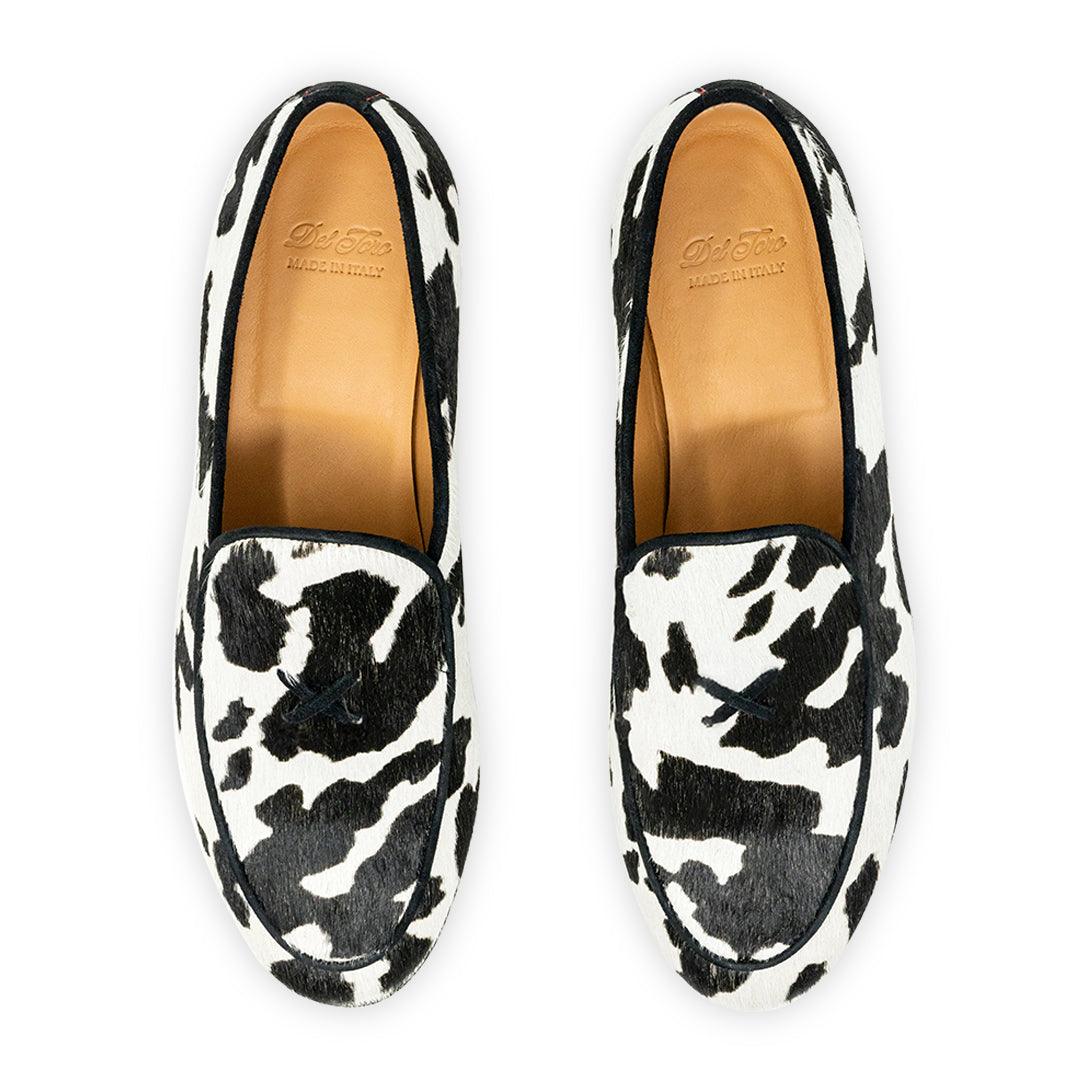 Womens Cow Print Milano Loafer Del Toro Shoes