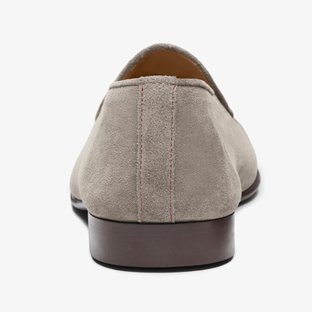 Men's Grigio Suede Milano Loafer Del Toro Shoes