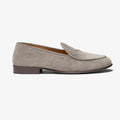 Men's Grigio Suede Milano Loafer Del Toro Shoes