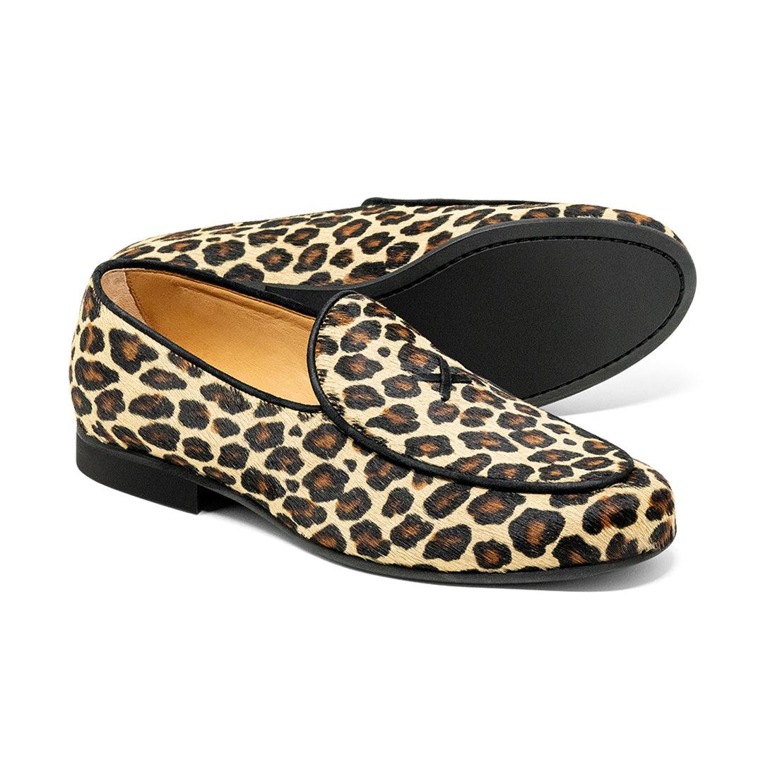 Womens Leopard Print Milano Loafer Del Toro Shoes