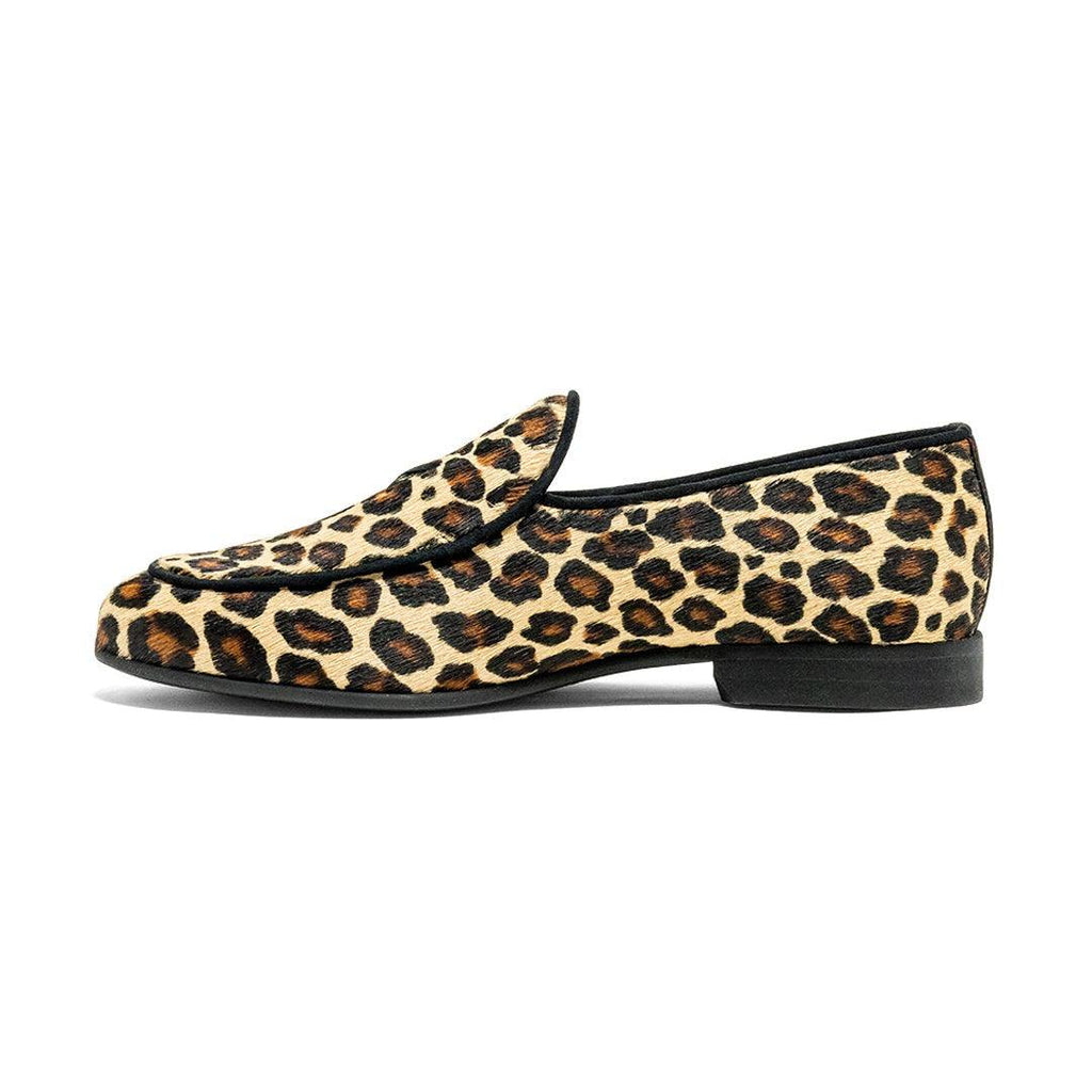 Womens Leopard Print Milano Loafer Del Toro Shoes