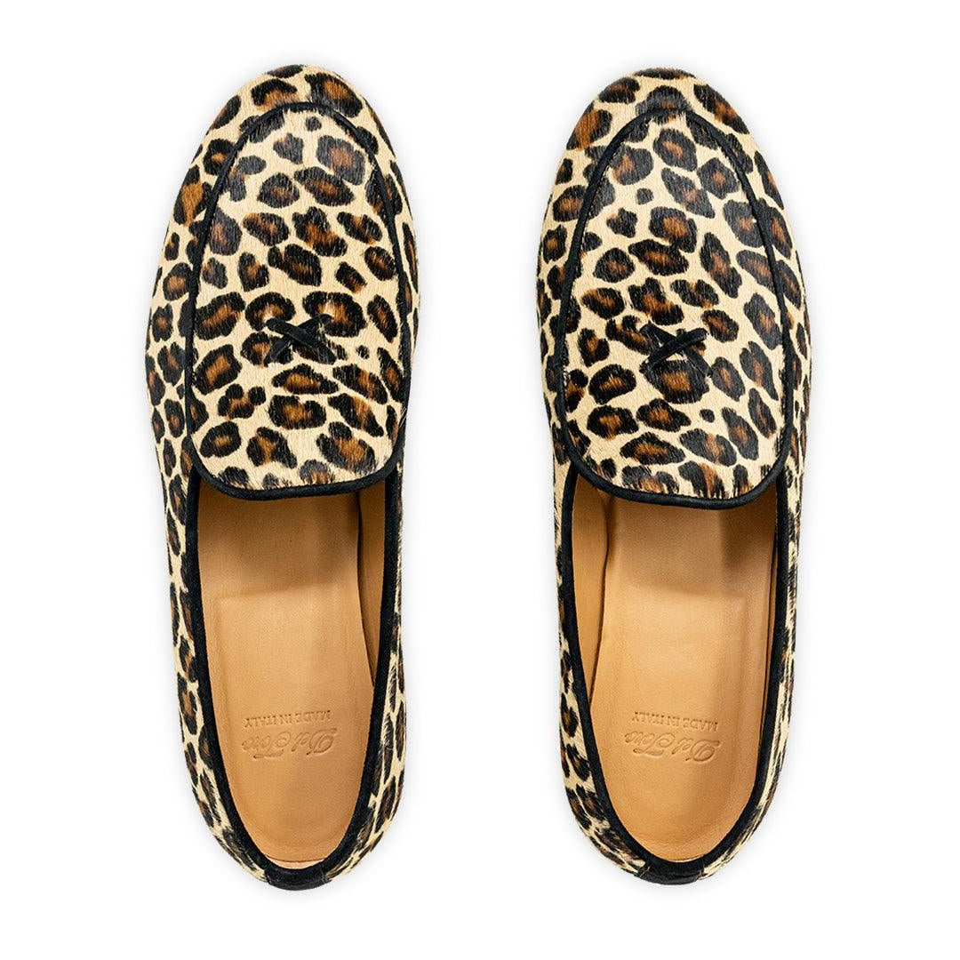 Womens Leopard Print Milano Loafer Del Toro Shoes