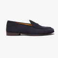Men's Navy Suede Milano Loafer Del Toro Shoes