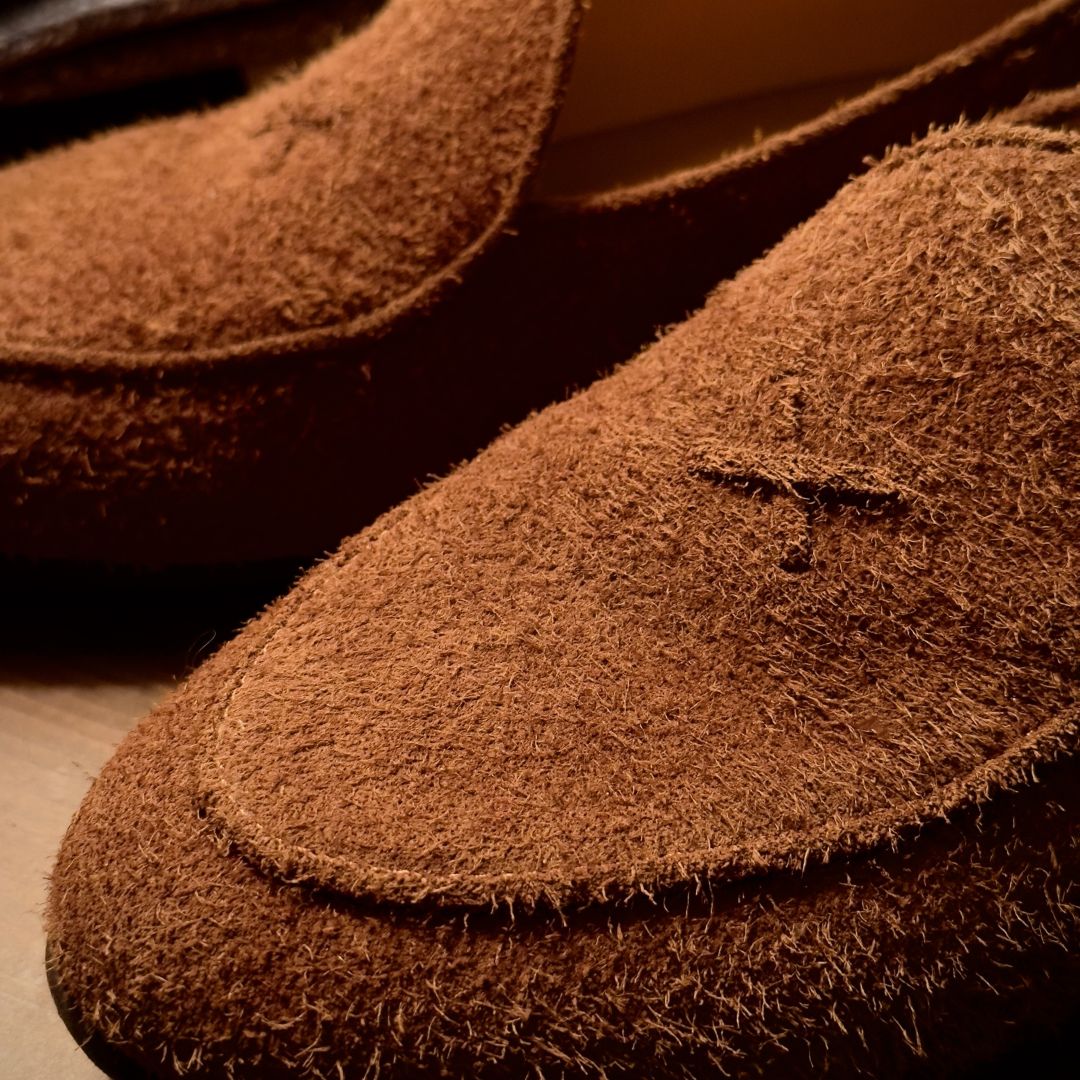 Men's Teddy Textured Suede Milano Loafer Del Toro Shoes