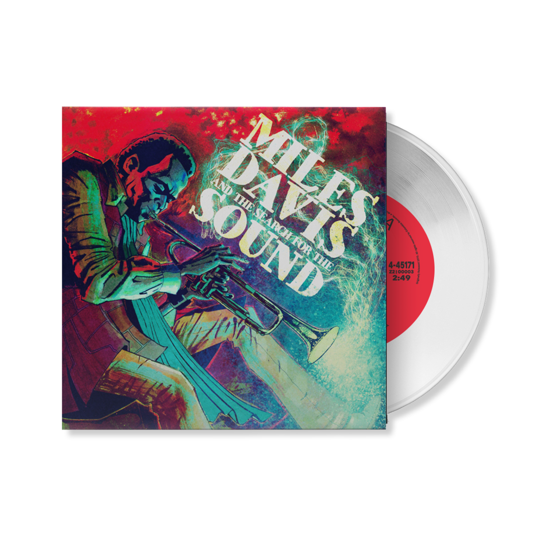 Miles Davis and the Search for the Sound - 7" Vinyl (Clear Vinyl Variant) Z2 Comics