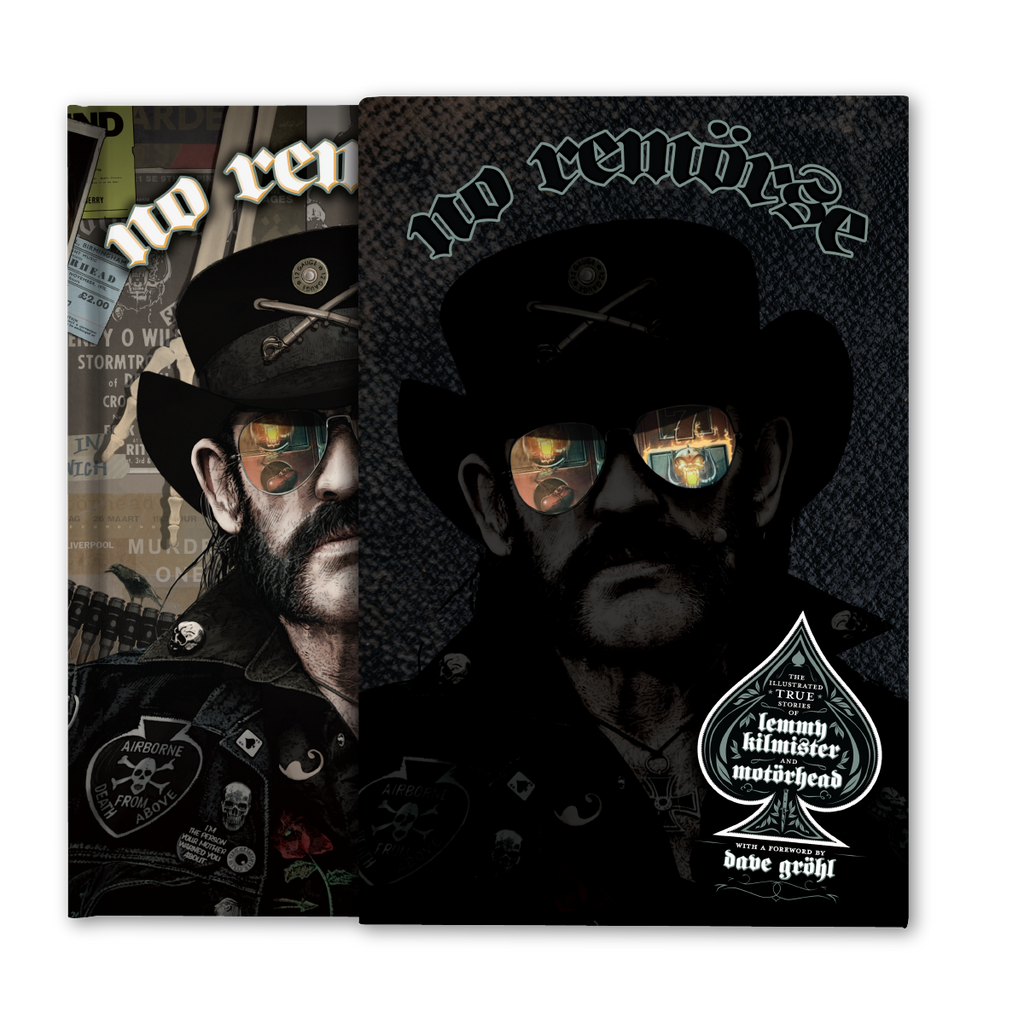 NO REMORSE: THE ILLUSTRATED TRUE STORIES OF LEMMY KILMISTER AND MOTÖRHEAD - DELUXE EDITION Z2 Comics