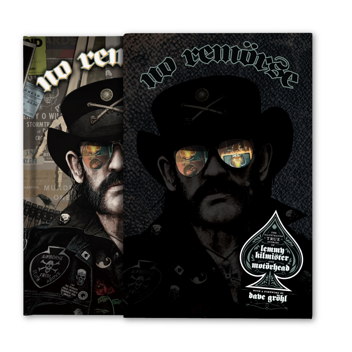 NO REMORSE: THE ILLUSTRATED TRUE STORIES OF LEMMY KILMISTER AND MOTÖRHEAD - DELUXE EDITION Z2 Comics