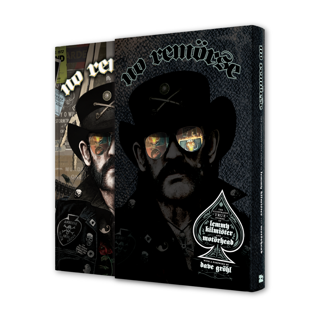 NO REMORSE: THE ILLUSTRATED TRUE STORIES OF LEMMY KILMISTER AND MOTÖRHEAD - DELUXE EDITION Z2 Comics