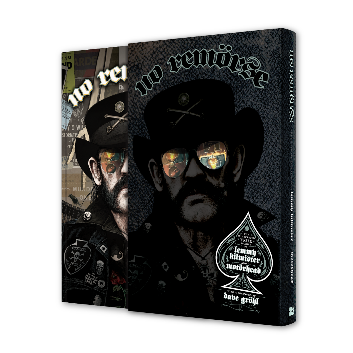 NO REMORSE: THE ILLUSTRATED TRUE STORIES OF LEMMY KILMISTER AND MOTÖRHEAD - DELUXE EDITION Z2 Comics