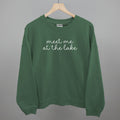 Meet Me At The Lake White Script Ivy + Cloth
