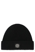 STONE ISLAND Ribbed Wool Beanie for Men