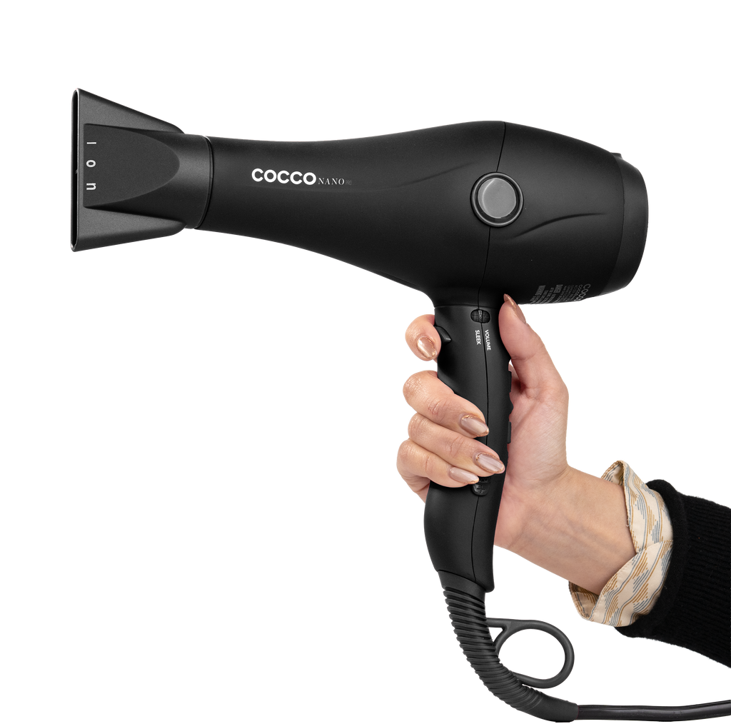 COCCO® Nano Pro Hair Dryer (Black)