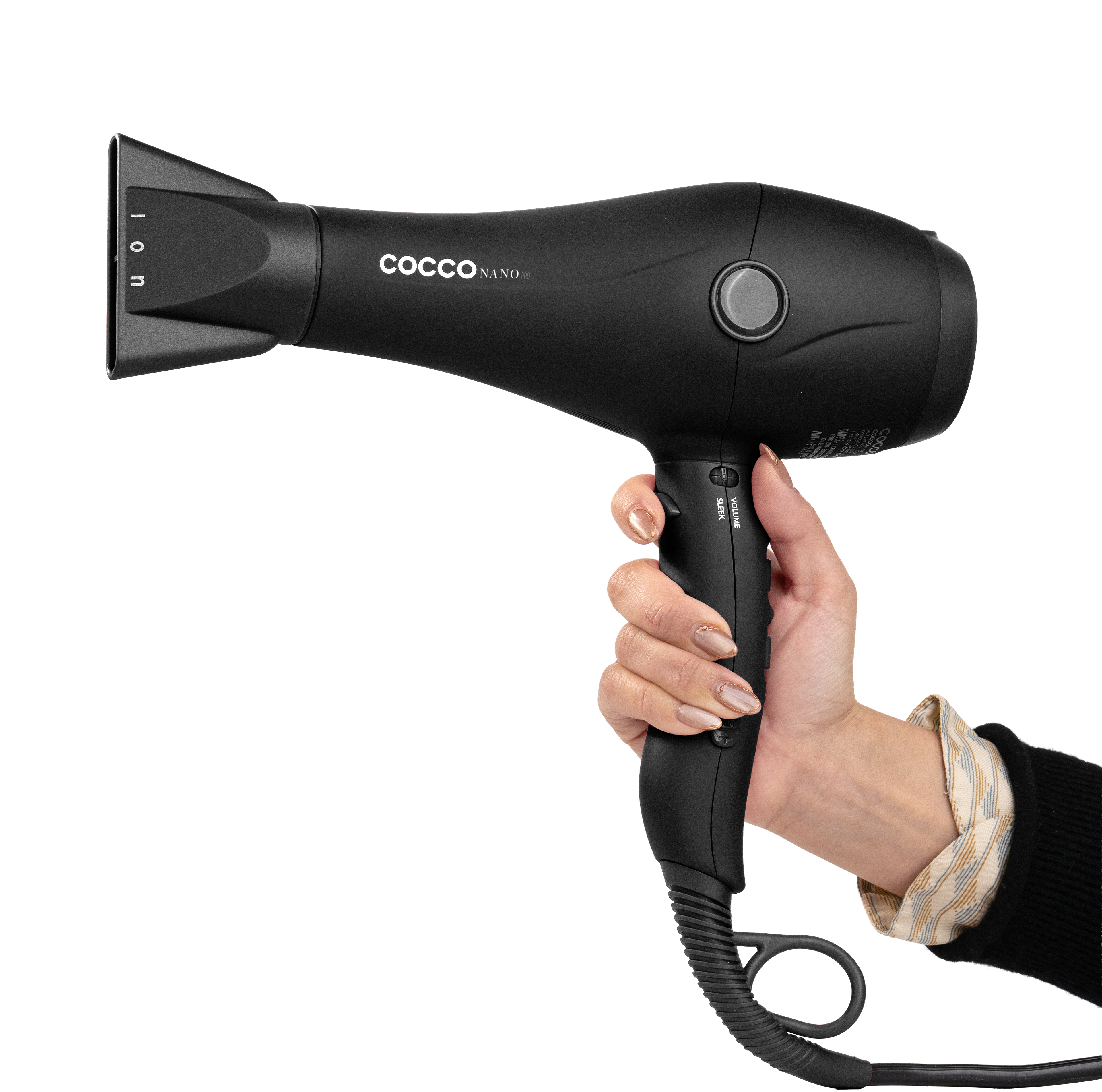 COCCO® Nano Pro Hair Dryer (Black)