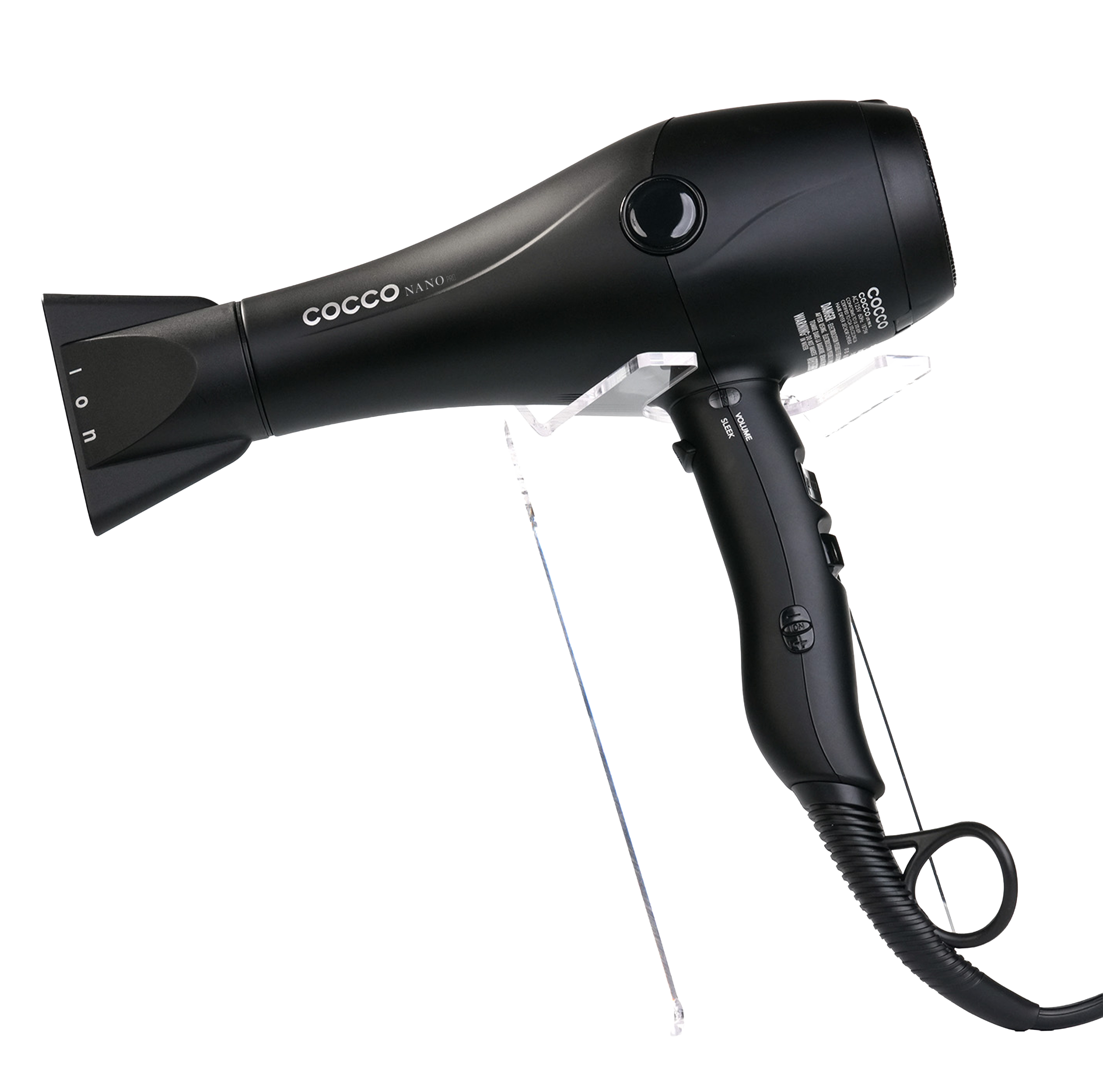 COCCO® Nano Pro Hair Dryer (Black)
