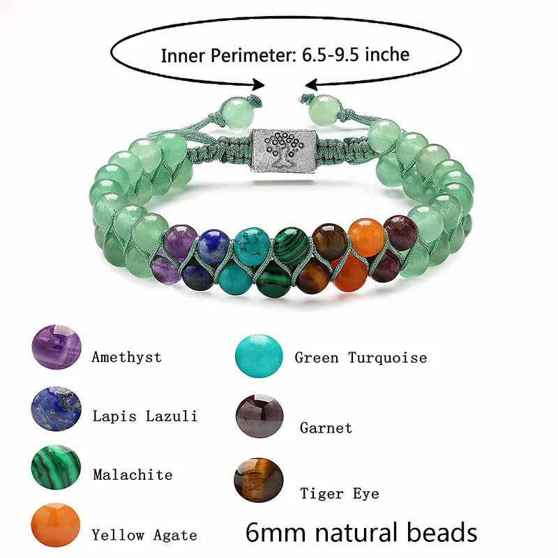 Natural Healing Beads Bracelet Set for Men and Women BLAKESTORE-NG