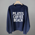 Pilates Coffee Beach (White) Ivy + Cloth